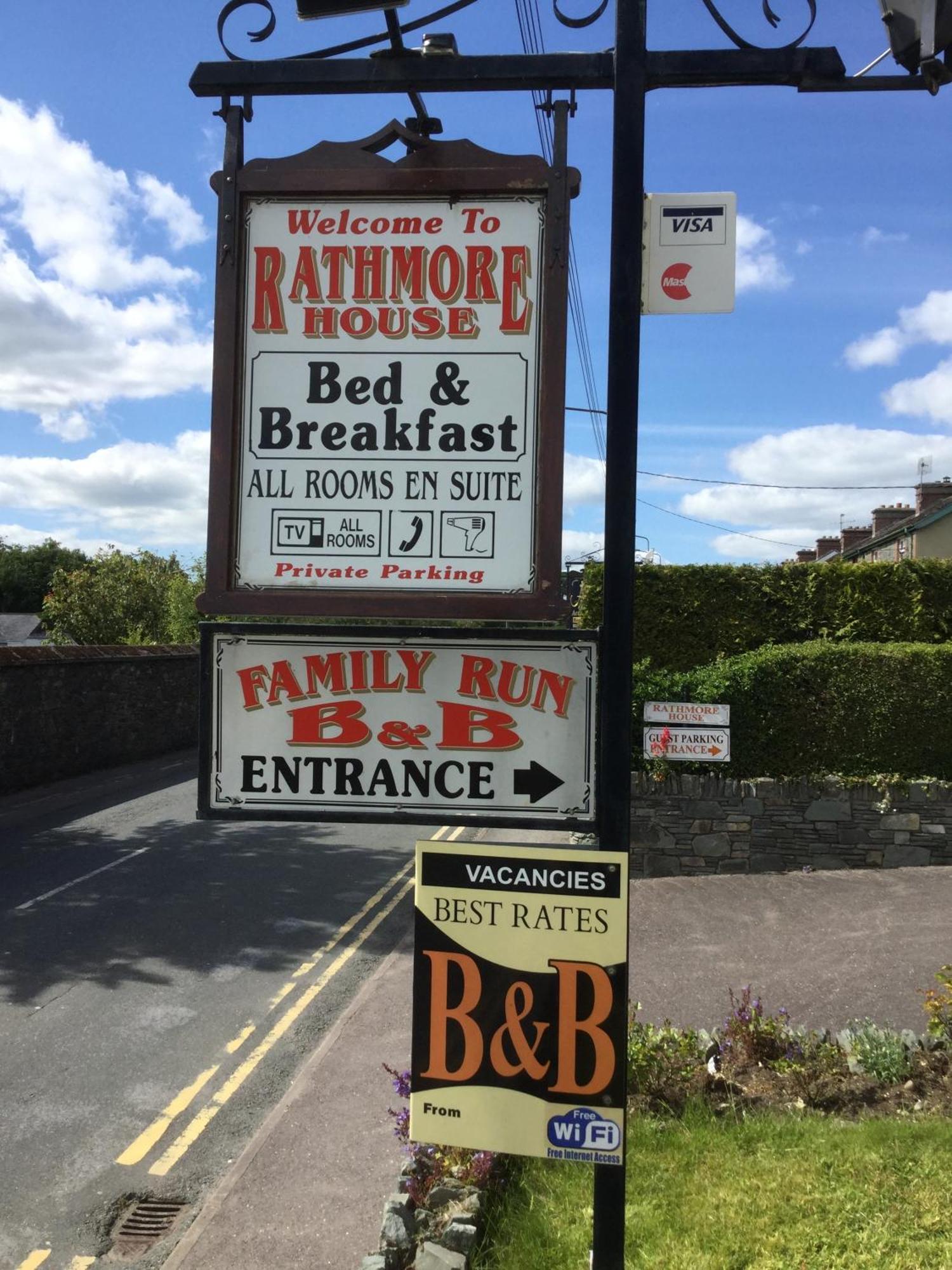 Rathmore House Bed & Breakfast Killarney Eksteriør bilde